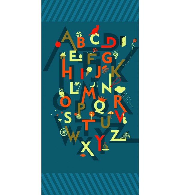 Alphabet 1 Laminate Sheets With Super Gloss (SGL) Finish From Greenlam