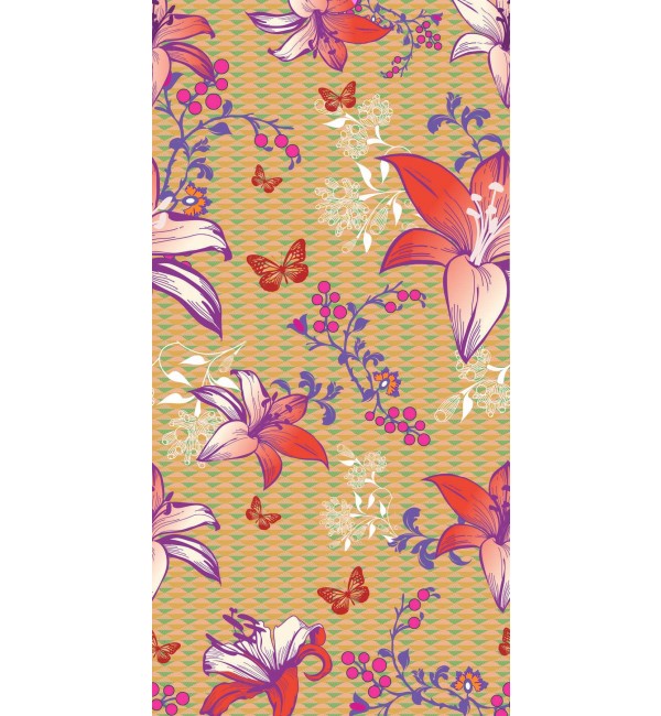 Exotic Lily 2 Laminate Sheets With Super Gloss (SGL) Finish From Greenlam